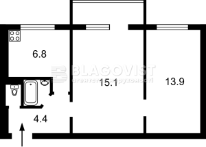 Квартира W-7420017, Лабораторный пер., 4, Киев - Фото 2