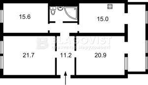 Квартира W-7423294, Білокур Катерини, 6, Київ - Фото 13