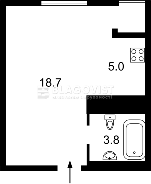 Квартира W-7435668, Дерегуса Михайла, 42, Київ - Фото 14