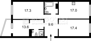 Квартира W-7373965, Гмирі Б., 23, Київ - Фото 2