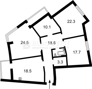 Квартира W-7375922, Тютюнника Василия (Барбюса Анри), 53, Киев - Фото 6