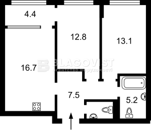Квартира W-7376601, Олеся Олександра, 10, Київ - Фото 5