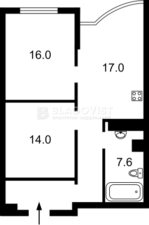 Квартира W-7376625, Науки просп., 69, Киев - Фото 8