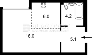 Квартира W-7376917, Набережно-Рыбальская, 27, Киев - Фото 8