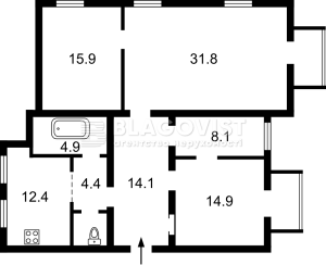 Квартира W-7386138, Антонова Авиаконструктора, 2/32, Киев - Фото 11