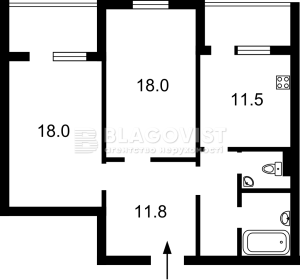 Квартира W-7386727, Ревуцького, 54, Київ - Фото 12