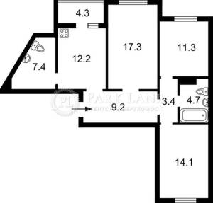 Квартира W-7374646, Кішки Самійла (Конєва Маршала), 5д, Київ - Фото 9