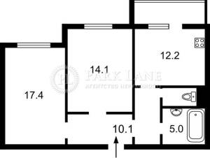 Квартира W-7374660, Максимовича Михайла (Трутенка Онуфрія), 7в, Київ - Фото 12