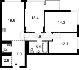 Квартира W-7379926, Олеся Олександра, 2в, Київ - Фото 4