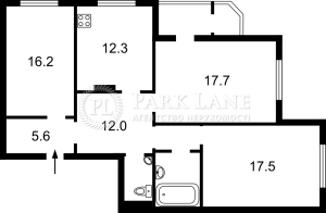 Квартира W-7375537, Моторный пер., 11б, Киев - Фото 3