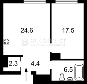 Квартира W-7377508, Коновальца Евгения (Щорса), 19, Киев - Фото 13