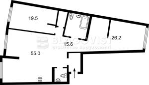 Квартира W-7381996, Тютюнника Василя (Барбюса Анрі), 28а, Київ - Фото 14