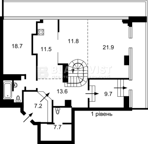 Квартира W-7382033, Верхогляда Андрея (Драгомирова Михаила), 14а, Киев - Фото 13