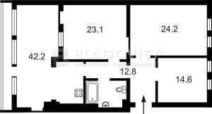 Квартира W-7433269, Саксаганского, 29, Киев - Фото 14