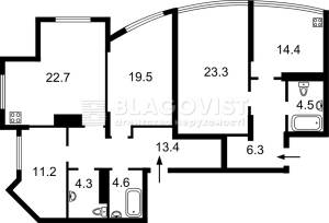 Квартира W-7434080, Берестейский просп. (Победы просп), 26, Киев - Фото 13