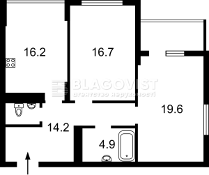 Квартира W-7434251, Гузара Любомира просп. (Комарова Космонавта просп.), 46б, Киев - Фото 14