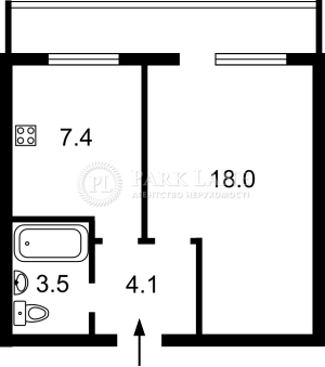 Квартира W-7384103, Леси Украинки бульв., 5а, Киев - Фото 8