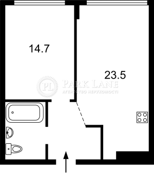 Квартира W-7384720, Семьи Кристеров, 14, Киев - Фото 14