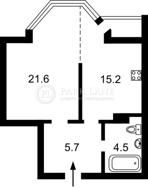 Квартира W-7384743, Волынская, 9а, Киев - Фото 13