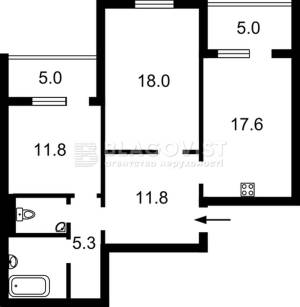 Квартира W-7385311, Винграновского Николая, 2, Киев - Фото 4