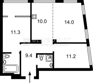 Квартира W-7386394, Бажана Николая просп., 151б, Киев - Фото 2