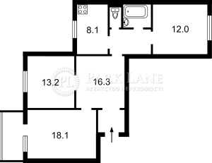 Квартира W-7386783, Красной Калины просп (Маяковского Владимира просп.), 69, Киев - Фото 7