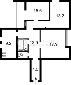 Квартира W-7386839, Малевича Казимира (Боженка), 37/41, Київ - Фото 13