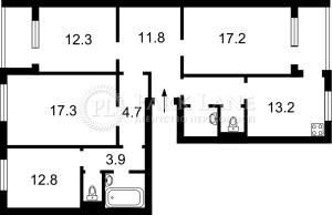 Квартира W-7387470, Драгоманова, 12, Киев - Фото 9