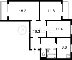 Квартира W-7387525, Вербицкого Архитектора, 26б, Киев - Фото 9