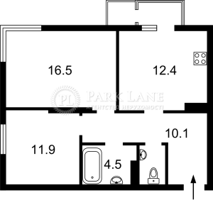 Квартира W-7388150, Приборный пер., 10в, Киев - Фото 11