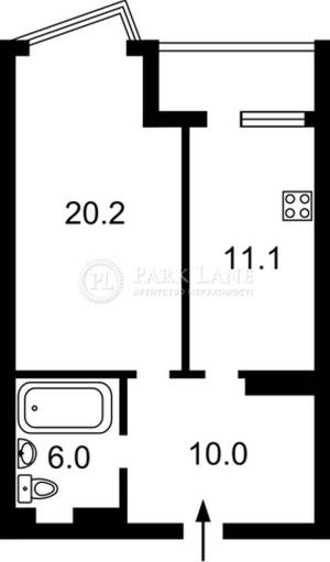 Квартира W-7390715, Драгоманова, 2, Киев - Фото 12