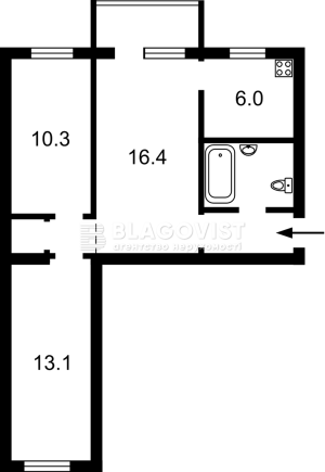 Квартира W-7392286, Джона Маккейна (Кудри Ивана), 28/25, Киев - Фото 2