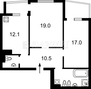 Квартира W-7392461, Срибнокильская, 12, Киев - Фото 4