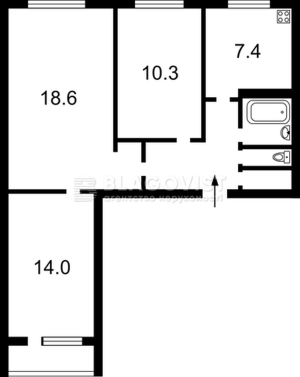 Квартира W-7396893, Бакинская, 37, Киев - Фото 3