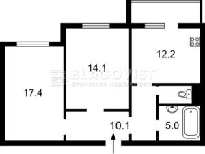 Квартира W-7397914, Максимовича Михайла (Трутенка Онуфрія), 7в, Київ - Фото 2