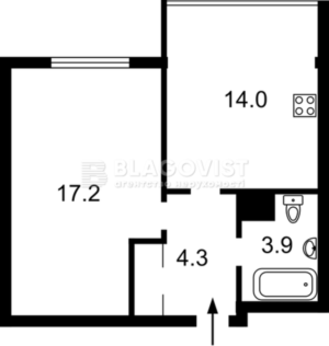 Квартира W-7397926, Данченка Сергія, 32б, Київ - Фото 3