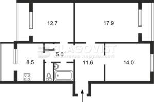Квартира W-7400889, Хорольська, 1, Київ - Фото 3