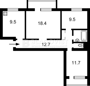 Квартира W-7420211, Авиаконструкторская (Витрука Генерала), 2/32, Киев - Фото 2