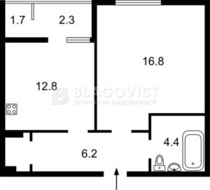 Квартира W-7423634, Виговського Івана (Гречка Маршала), 10л, Київ - Фото 3