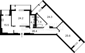 Квартира W-7424373, Коновальця Євгена (Щорса), 44а, Київ - Фото 2