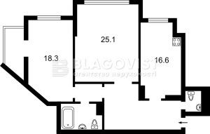 Квартира W-7425825, Срибнокильская, 1, Киев - Фото 2