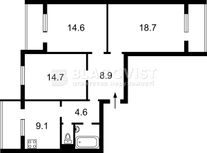 Квартира W-7426948, Ахматовой, 15, Киев - Фото 2