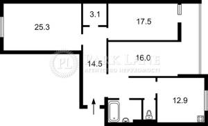 Квартира W-7392099, Кирило-Мефодіївська, 2, Київ - Фото 11