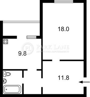 Квартира W-7393523, Науки просп., 60а, Киев - Фото 12