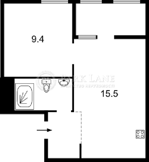 Квартира W-7393850, Салютная, 2/1, Киев - Фото 3