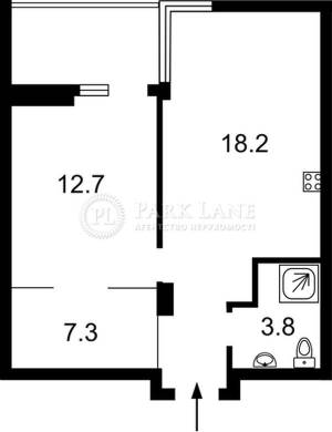 Квартира W-7394276, Набережно-Рыбальская, 5, Киев - Фото 14