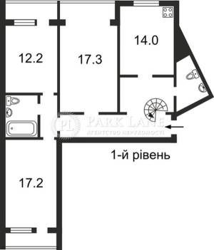 Квартира W-7395168, Гмыри Бориса, 1/2, Киев - Фото 12