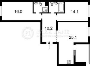 Квартира W-7395189, Осокорська, 2а, Київ - Фото 15