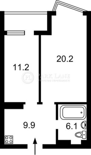 Квартира W-7395426, Драгоманова, 2а, Київ - Фото 9