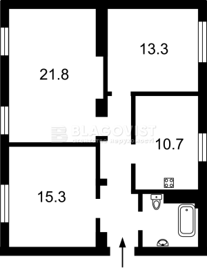  Офис, W-7392997, Лютеранская, 19, Киев - Фото 1